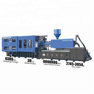 calidad  SANSHUN Horizontal Automatic Energy Saving Artificial Flower Injection Molding Machine 638Ton fábrica